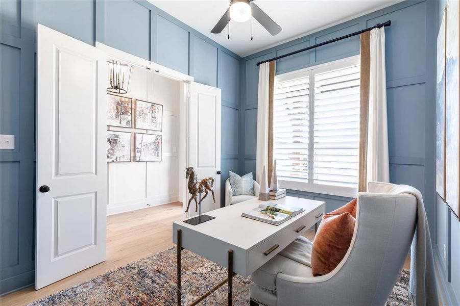 Furnished interior view inside a new home in Canyon Creek Estates, Sherman (Image 31).