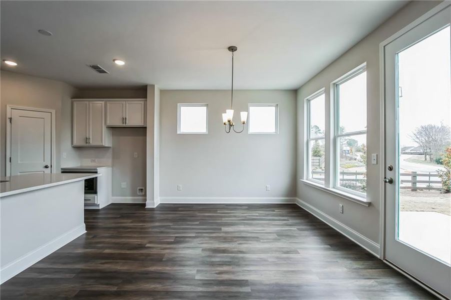Spacious, unfurnished interior of a new home in Maddox Landing, Hoschton (Image 14).