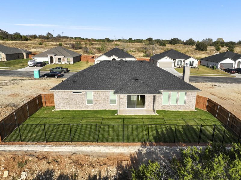 Image 69 representing the Garrison I by Cheldan Homes in Stoneview, Glen Rose, TX.