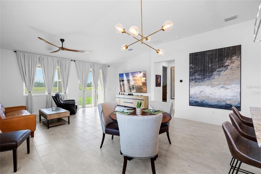 Furnished interior view inside a new home in Riverstone, Land O' Lakes (Image 4).