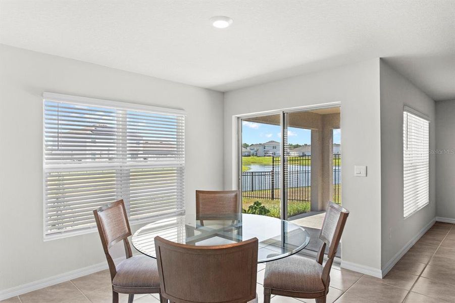 Furnished interior view inside a new home in Mandarin Grove, Palmetto (Image 13).