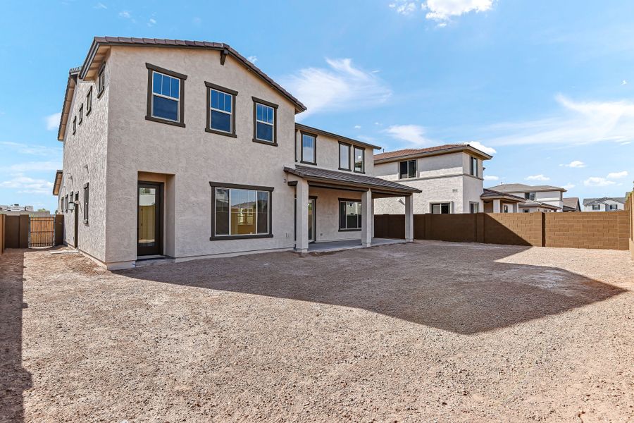 Exterior details and patio area of a home in Stonehaven, Glendale (Image 3). Exterior details and patio area of a home in Stonehaven, Glendale (Image 3).