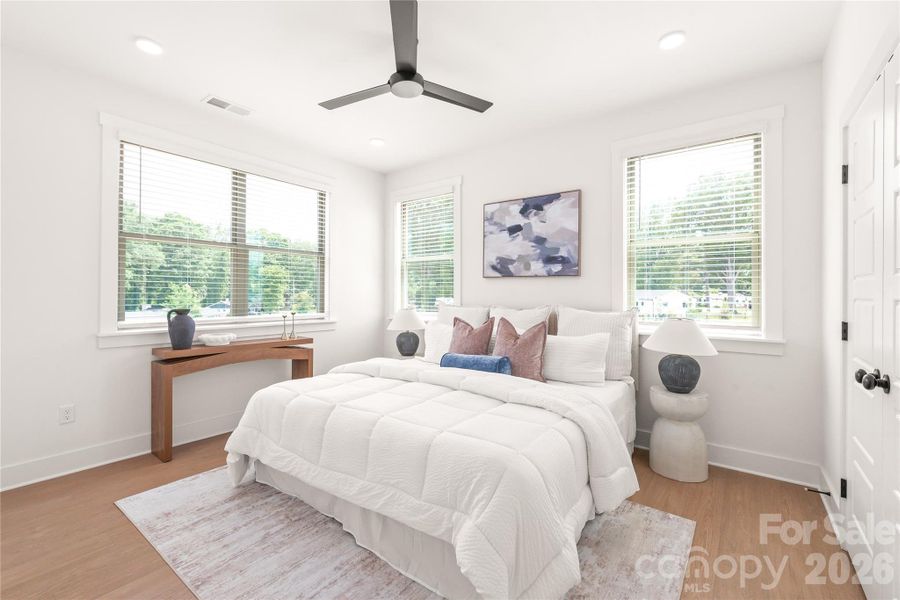 Furnished interior view inside a new home in , Charlotte (Image 30).