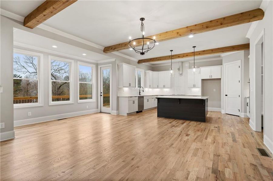 Spacious, unfurnished interior of a new home in , Marietta (Image 21).