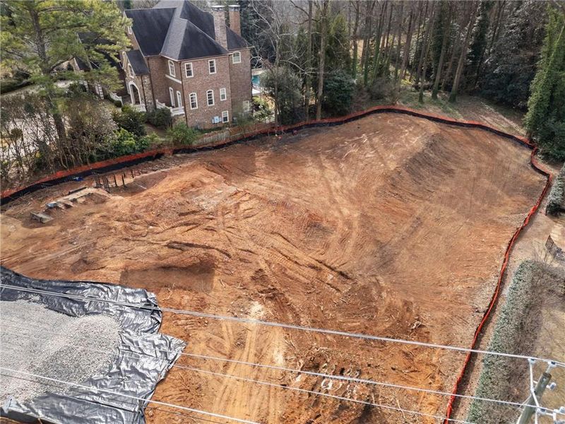 Site preparation for new homesites in , Atlanta (Image 6).
