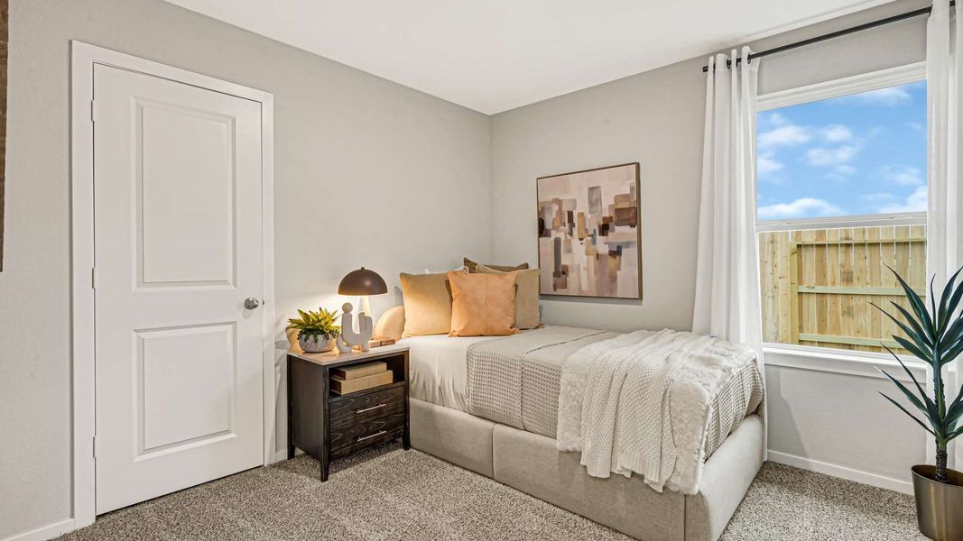 Furnished interior view inside a new home in Milo Farms, Needville (Image 10).