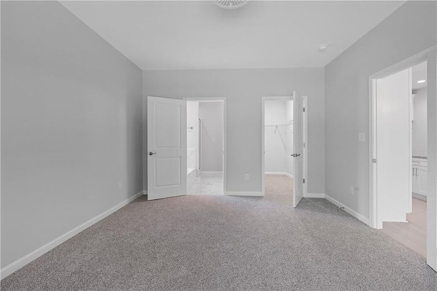Spacious, unfurnished interior of a new home in , Gray (Image 45).