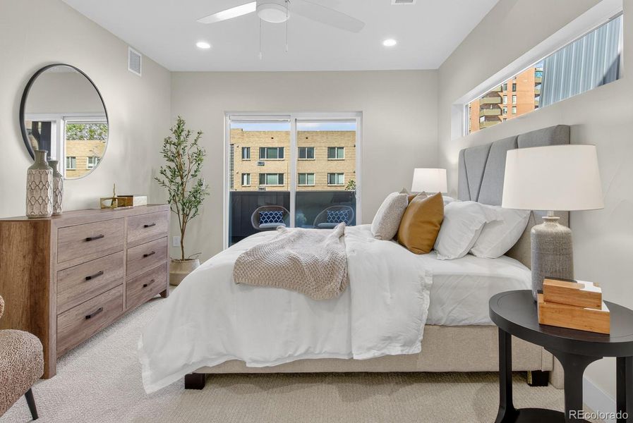 Furnished interior view inside a new home in , Denver (Image 32). Furnished interior view inside a new home in , Denver (Image 32).