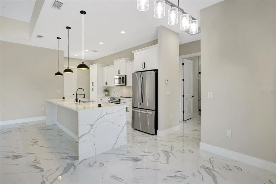 Furnished interior view inside a new home in , Rotonda West (Image 9).