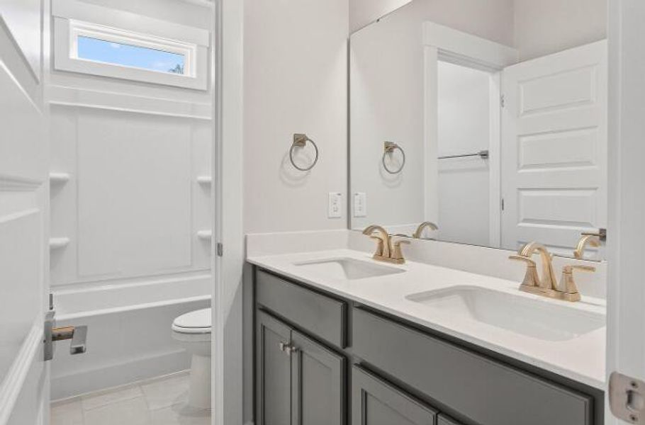 Furnished interior view inside a new home in Indigo Place, North Charleston (Image 12).