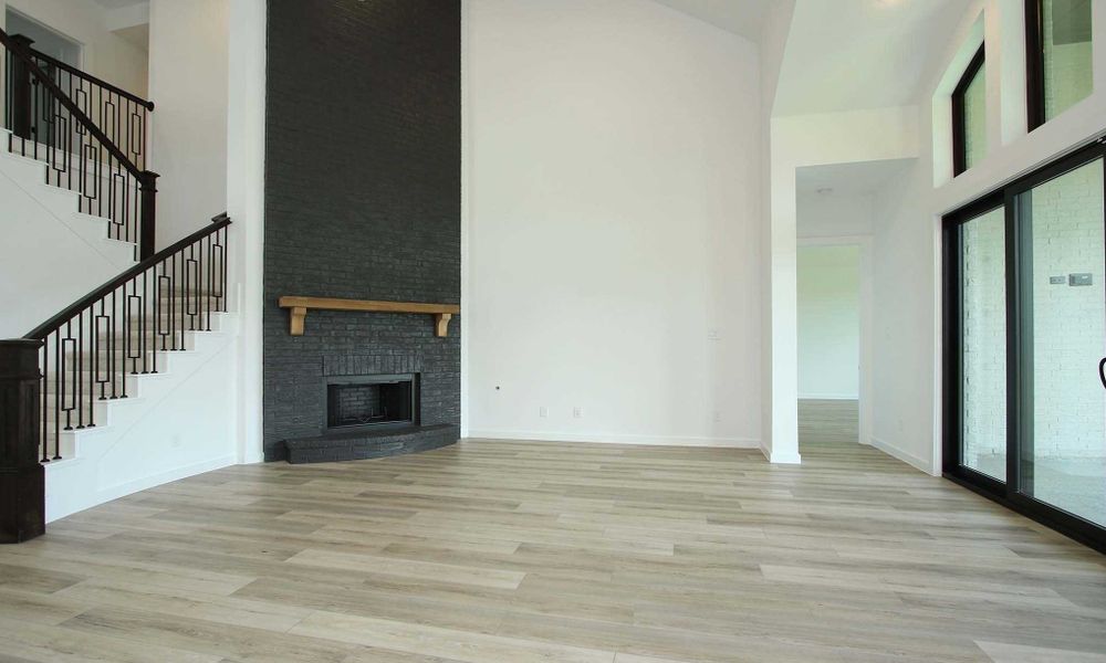 Representative Family Room - some options shown Representative Family Room - some options shown