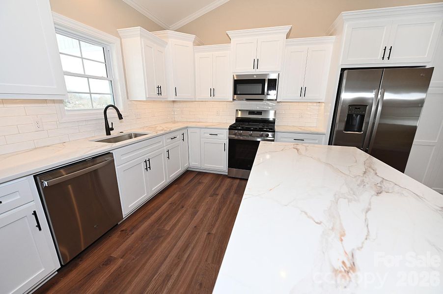 Furnished interior view inside a new home in , Hickory (Image 18).