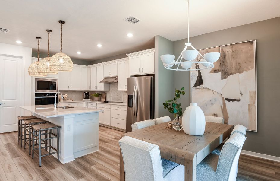 Furnished interior view inside a new home in Marion Ranch, Ocala (Image 4).