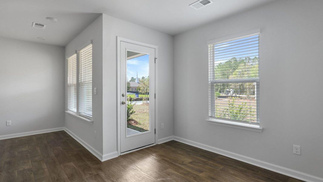 Spacious, unfurnished interior of a new home in The Timbers, Harleyville (Image 17). Spacious, unfurnished interior of a new home in The Timbers, Harleyville (Image 17).