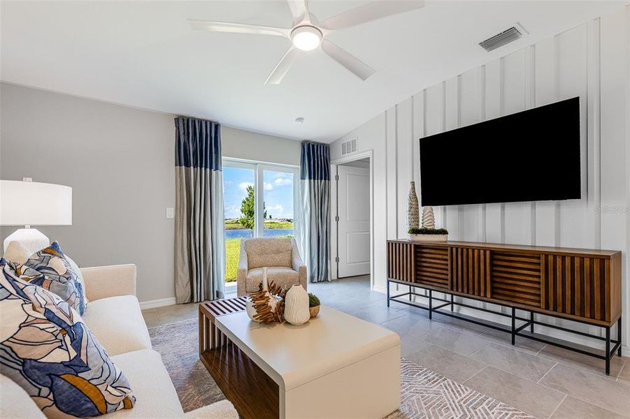 Furnished interior view inside a new home in Lennar at Turnleaf, Punta Gorda (Image 3).