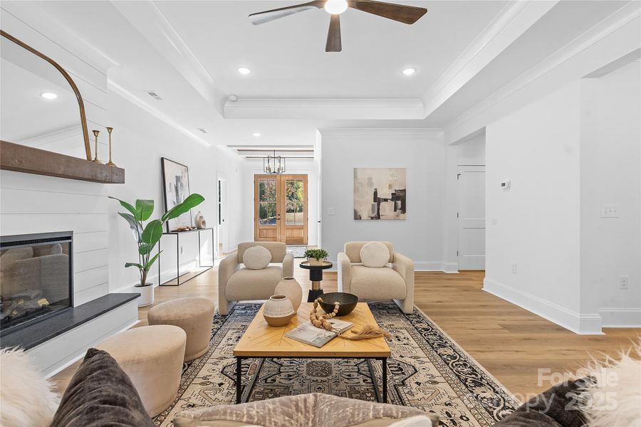 Furnished interior view inside a new home in , Midland (Image 15).