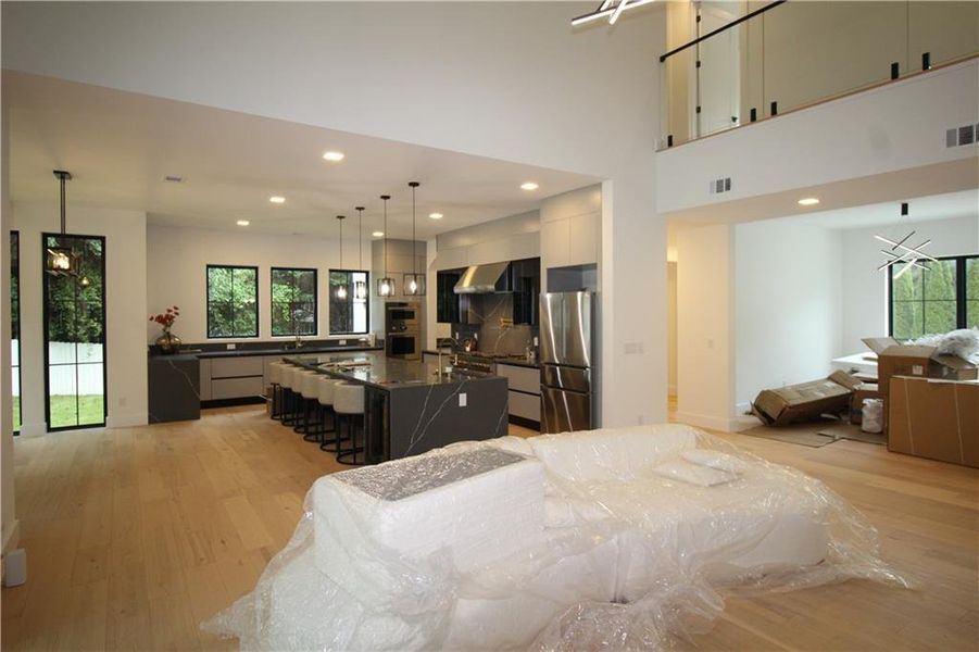 Furnished interior view inside a new home in , Sandy Springs (Image 38). Furnished interior view inside a new home in , Sandy Springs (Image 38).