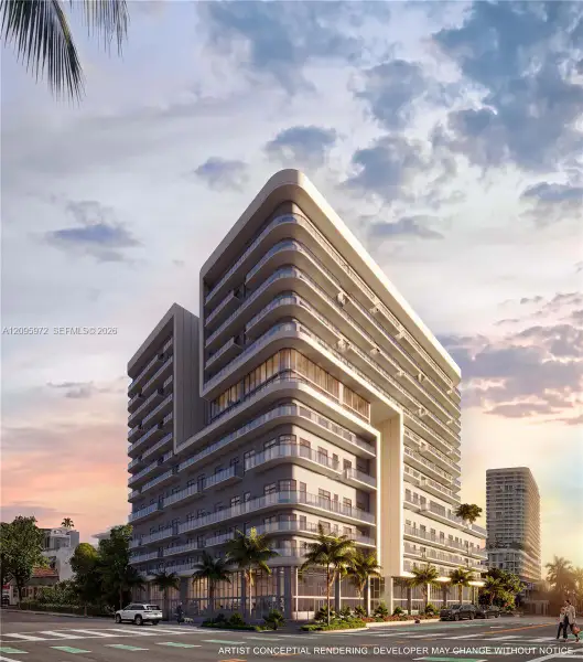 Condo located in Miami Beach, FL showcasing its design and architecture (Image 3).