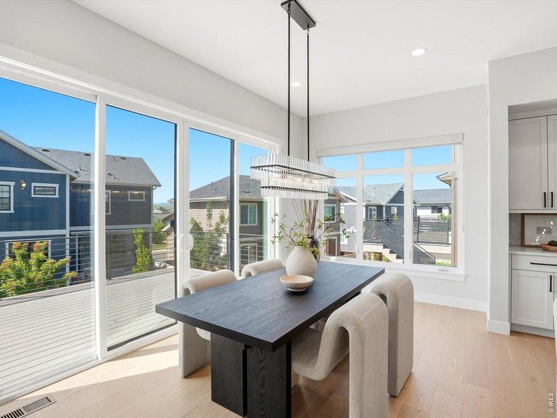 Furnished interior view inside a new home in , Louisville (Image 9).