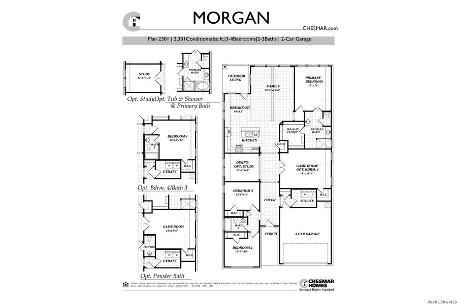 2D floor plan layout of this home in Stillwater Ranch, San Antonio, TX (Image 4). 2D floor plan layout of this home in Stillwater Ranch, San Antonio, TX (Image 4).