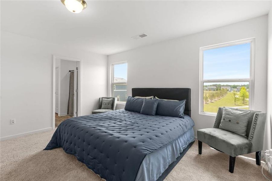 Furnished interior view inside a new home in Alder Park, Conyers (Image 36).