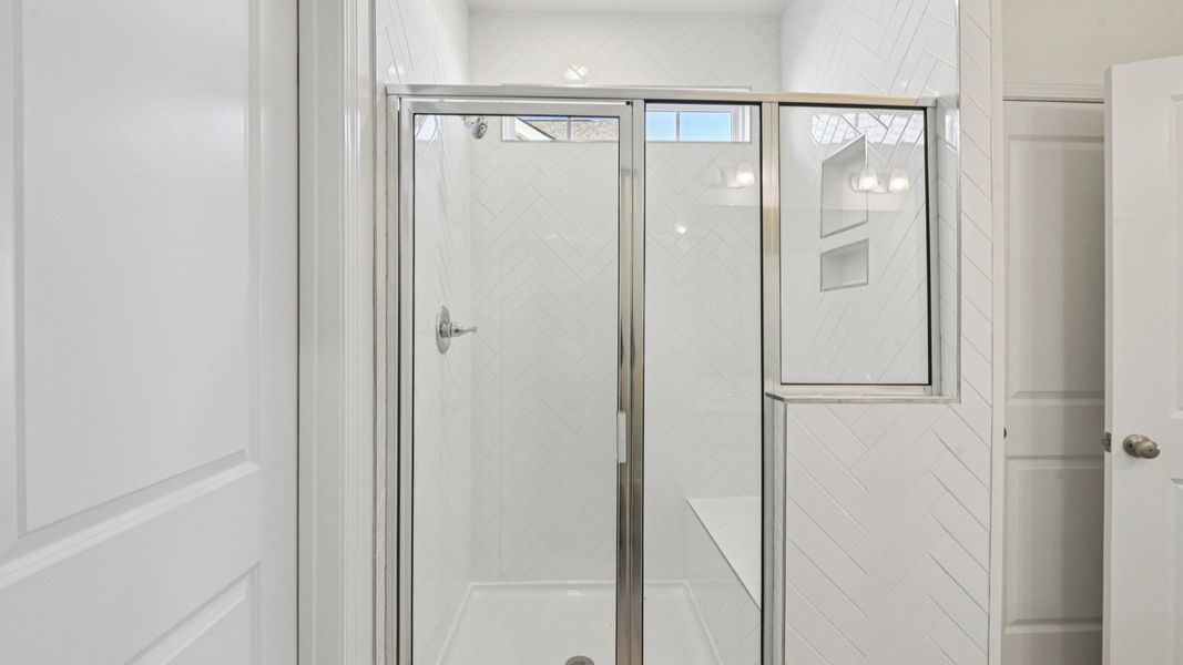 Representative furnished interior of a home built from the Chelsea by DRB Homes in Jasper Landing, Four Oaks (Image 14).