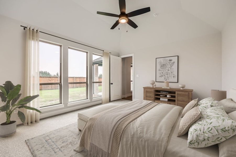 Furnished interior view inside a new home in BridgeWater 60s, Midlothian (Image 11). Furnished interior view inside a new home in BridgeWater 60s, Midlothian (Image 11).