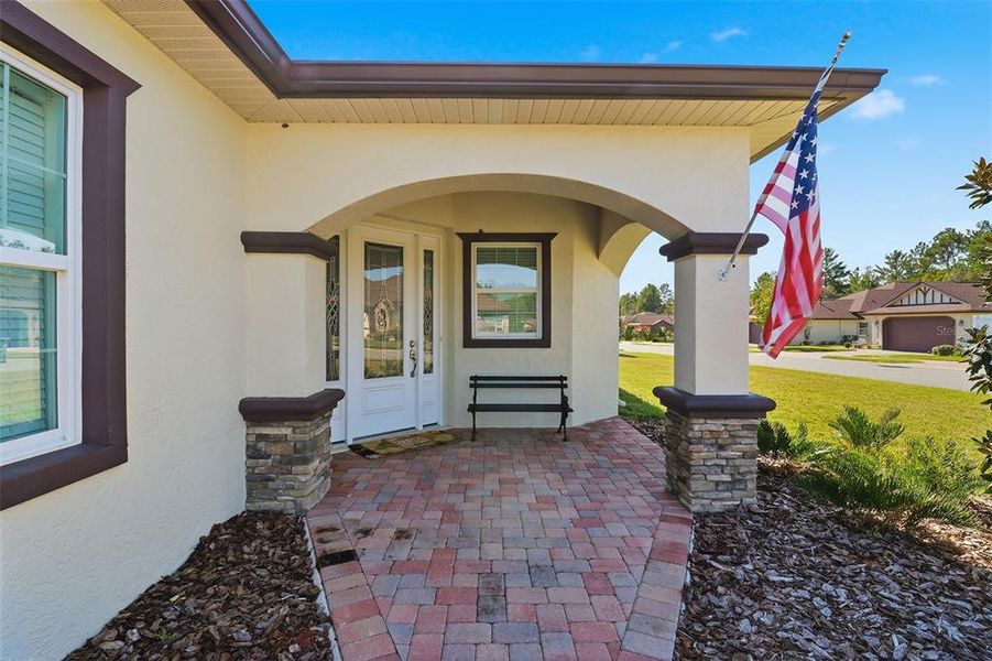 Exterior details and patio area of a home in , Homosassa (Image 2). Exterior details and patio area of a home in , Homosassa (Image 2).