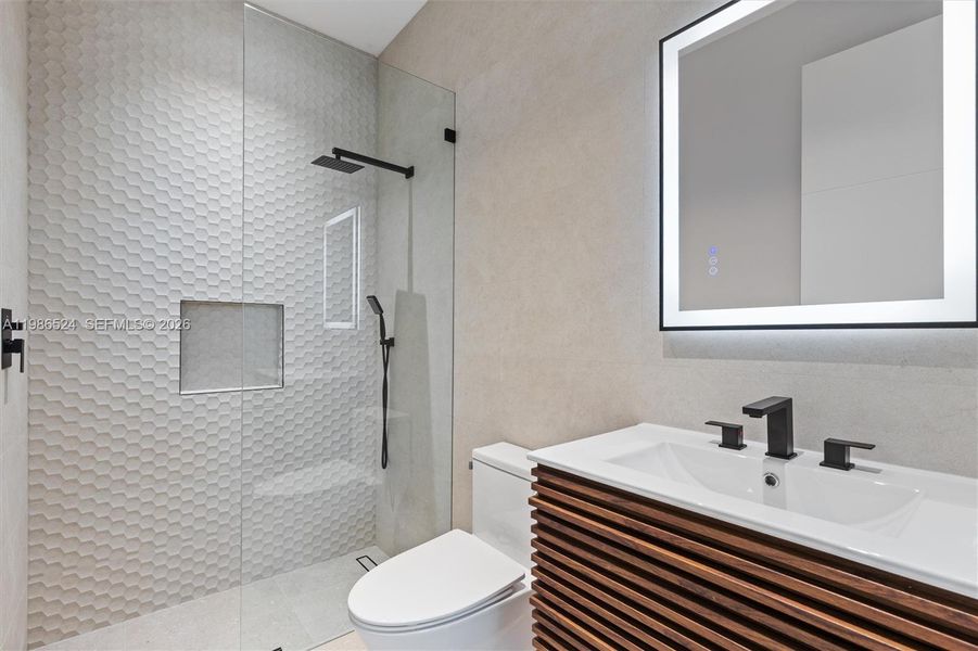 Furnished interior view inside a new home in , North Miami (Image 6).