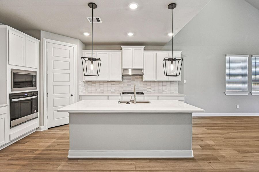 Photo is not of the actual home, but is an inspirational photo of builder’s model home and may depict options, furnishings, and/or decorator features that are not included