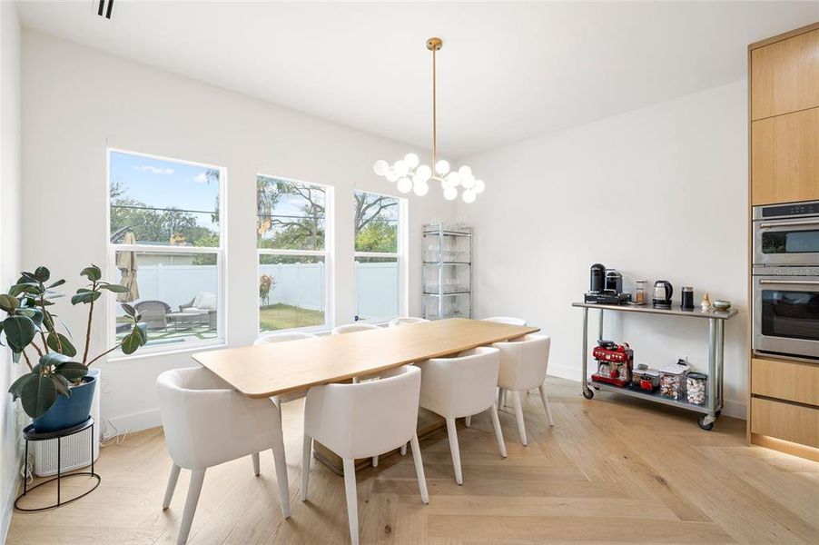 Furnished interior view inside a new home in , Tampa (Image 36).
