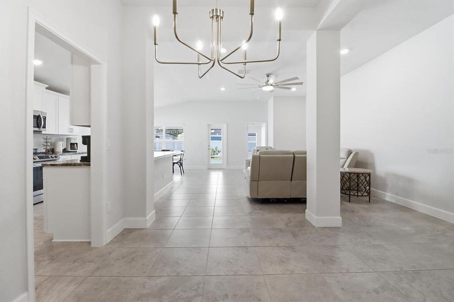 Spacious, unfurnished interior of a new home in Orange Blossom Hills, Summerfield (Image 24). Spacious, unfurnished interior of a new home in Orange Blossom Hills, Summerfield (Image 24).