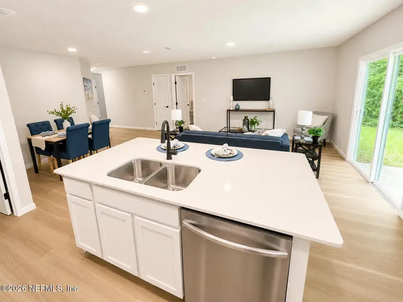 Furnished interior view inside a new home in , Jacksonville (Image 7).