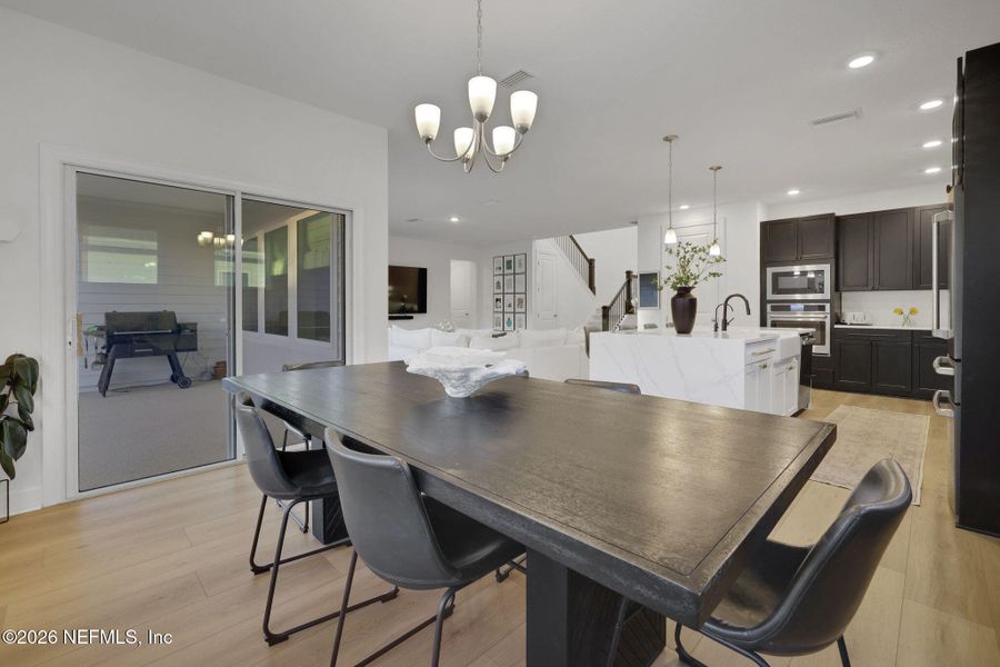 Furnished interior view inside a new home in , St. Augustine (Image 9).