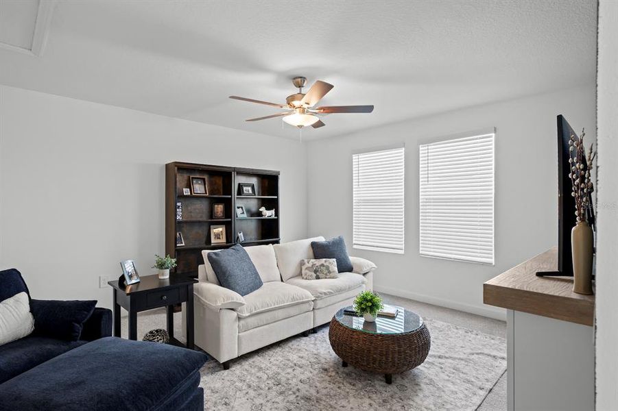Furnished interior view inside a new home in Angeline Active Adult: Active Adult Manors, Land O' Lakes (Image 34). Furnished interior view inside a new home in Angeline Active Adult: Active Adult Manors, Land O' Lakes (Image 34).