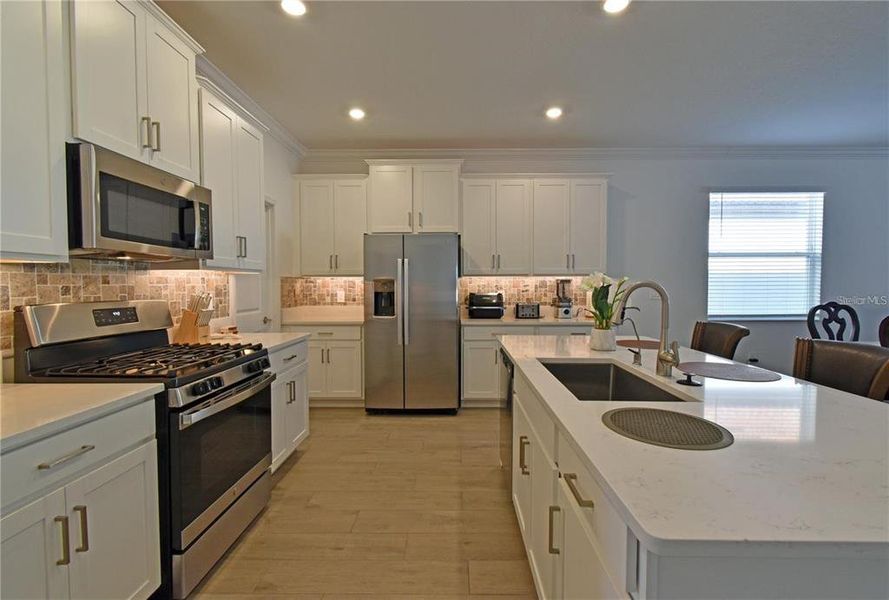 Furnished interior view inside a new home in Southshore Bay Active Adult, Wimauma (Image 17).