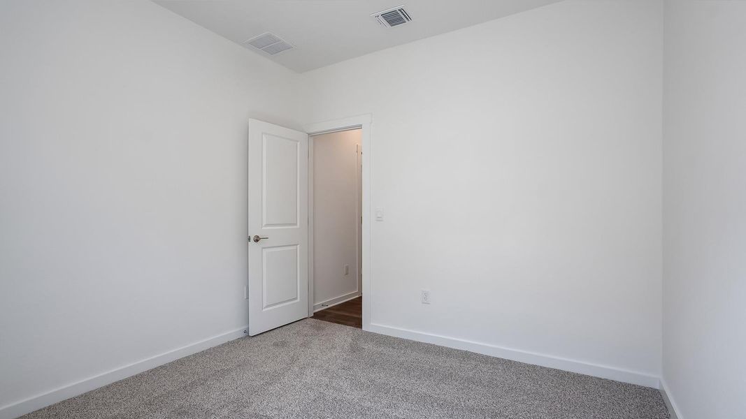 Spacious, unfurnished interior of a new home in Rosenbusch Ranch, Leander (Image 15). Spacious, unfurnished interior of a new home in Rosenbusch Ranch, Leander (Image 15).