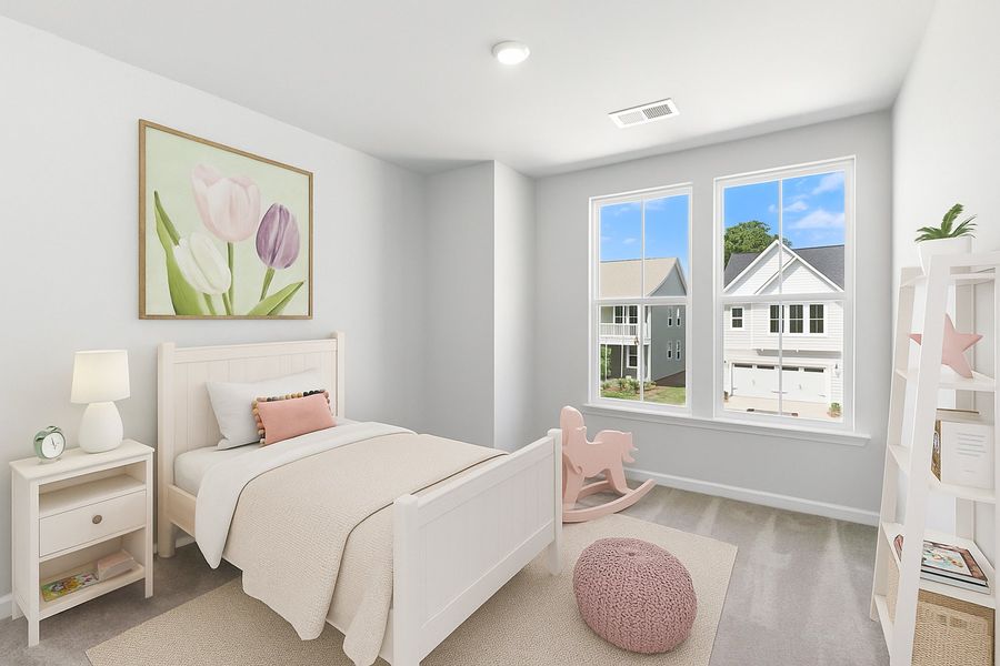 Representative furnished interior of a home built from the Ashley - Vanguard Collection by Mungo Homes in Porter Ridge, Elgin (Image 7).