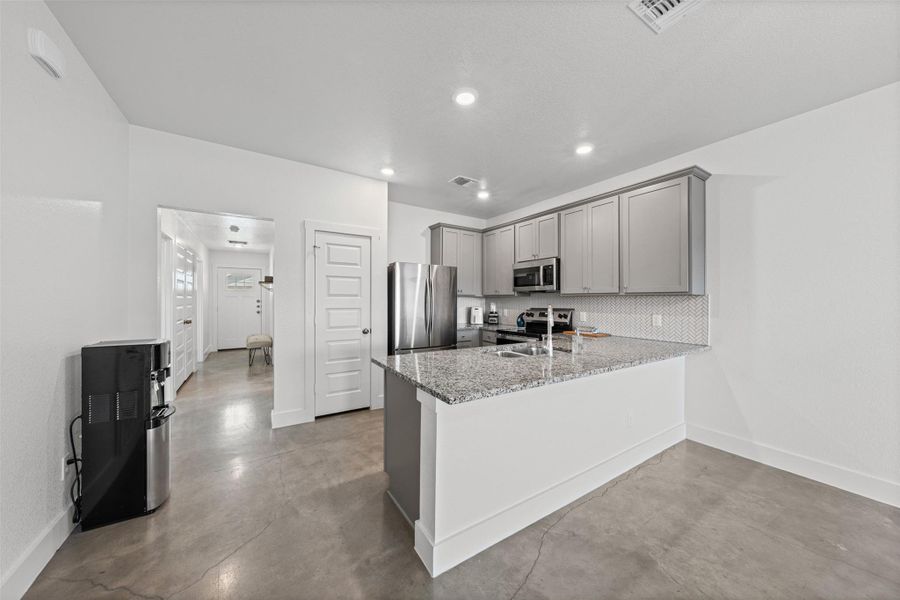 Furnished interior view inside a new home in , Troy (Image 29).