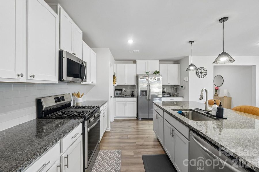 Furnished interior view inside a new home in , Charlotte (Image 10).