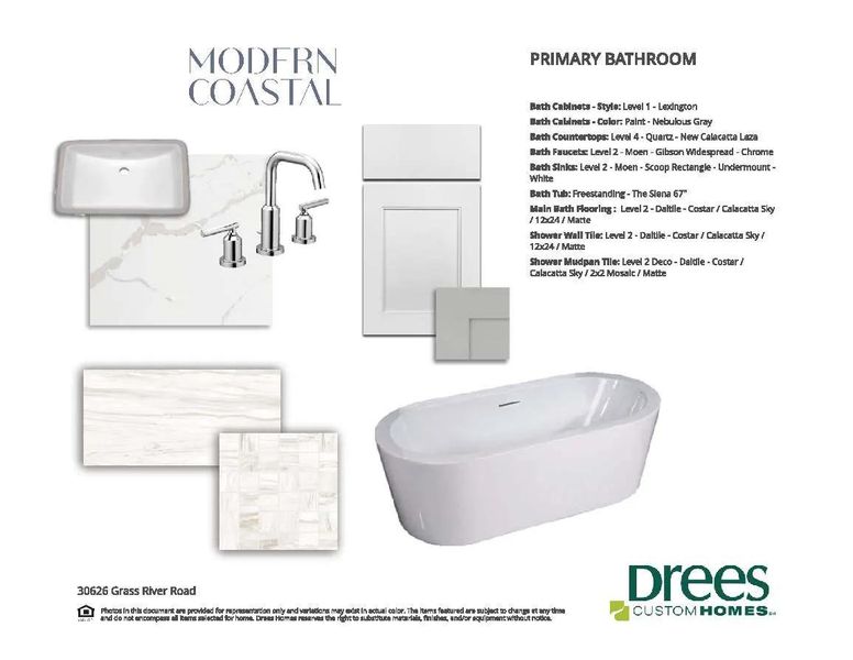 Audrey D selection sheet