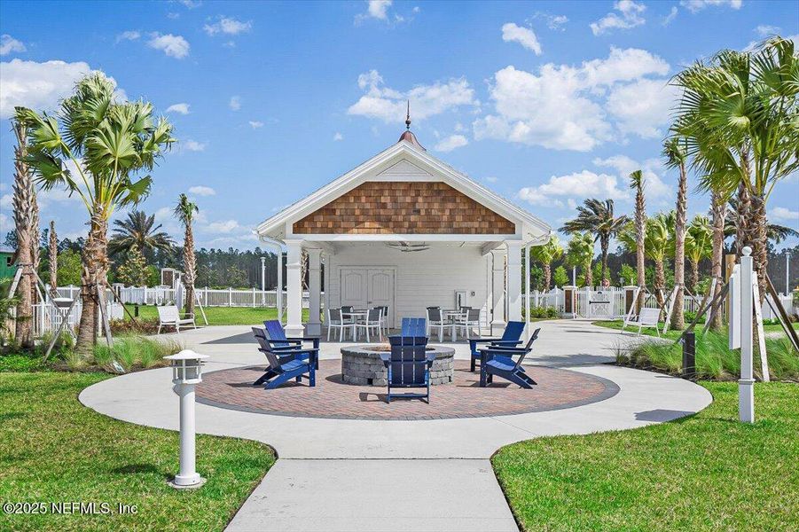 Front exterior of a new home in , St. Augustine, FL, highlighting curb appeal (Image 18).