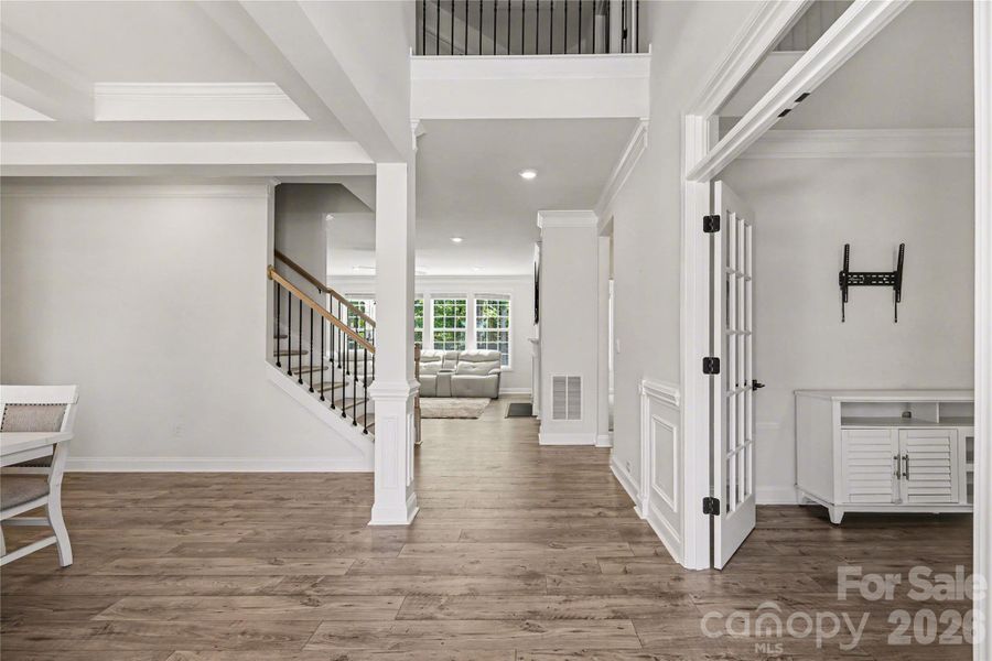 Spacious, unfurnished interior of a new home in Falls Cove, Troutman (Image 36).