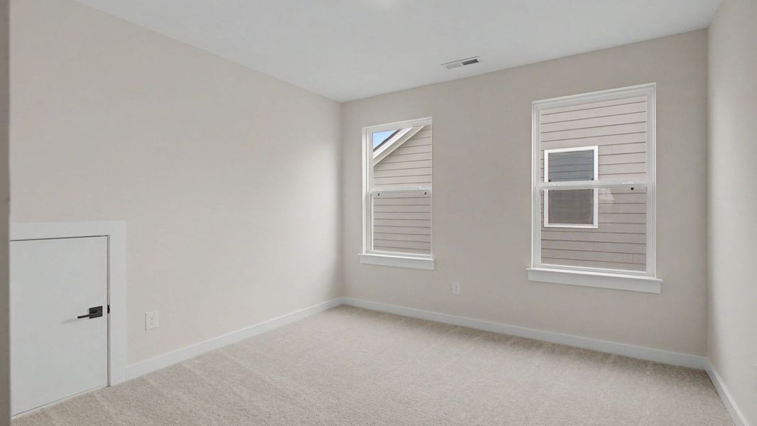 Furnished interior view inside a new home in Cottages of Bearwood, Mount Pleasant (Image 27).