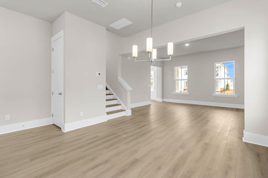 Spacious, unfurnished interior of a new home in Midtown at Nexton, Summerville (Image 22).