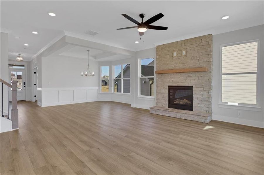 Spacious, unfurnished interior of a new home in Twin Lakes, Hoschton (Image 35).