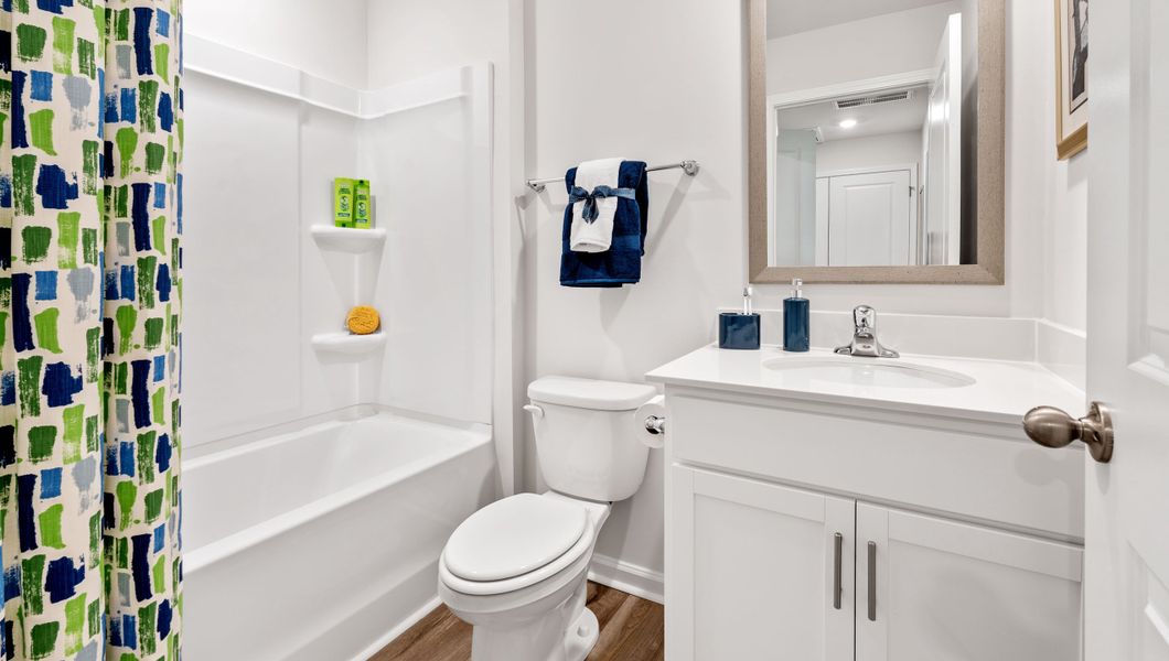 Furnished interior view inside a new home in Baxter Village, Boiling Springs (Image 16).