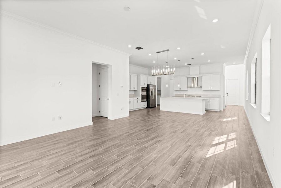 Furnished interior view inside a new home in Tesoro Club, Port St. Lucie (Image 16).
