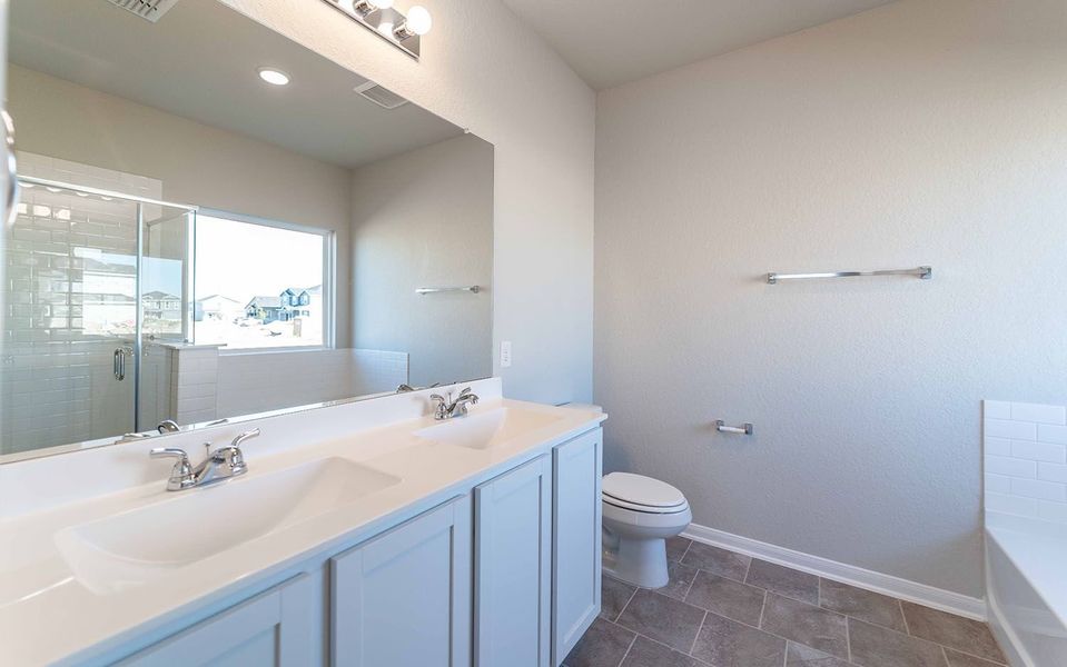 Furnished interior view inside a new home in Swenson Heights, Seguin (Image 5).