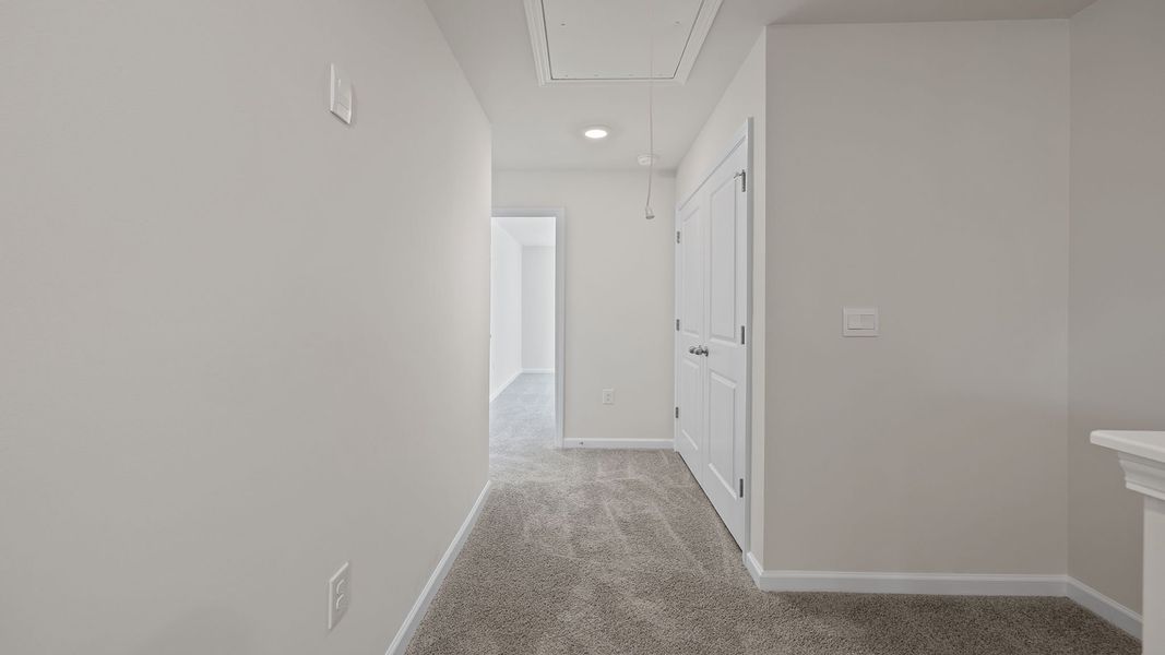 Spacious, unfurnished interior of a new home in Tanglewood Townes, Greenville (Image 18).